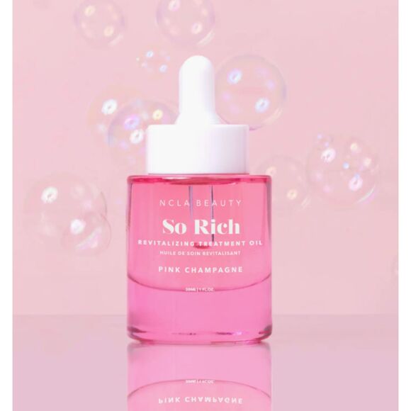 Pink Champagne So Rich Revitalizing Treatment Oil NCLA BEAUTY 1 fl oz - Picture 2 of 7